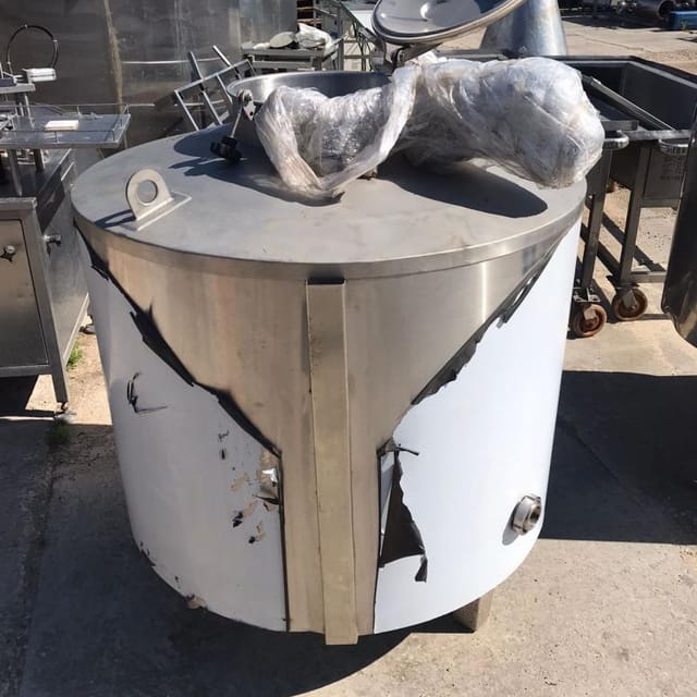 Емкость 400л с рубашкой инв.14489