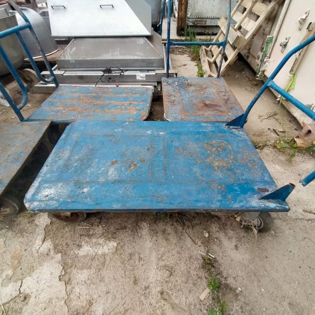 Тележки складские платформенные