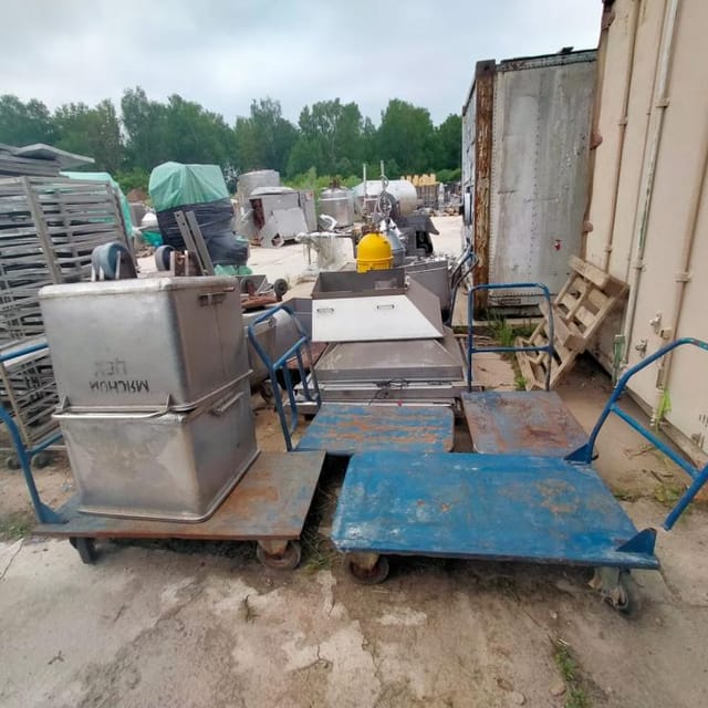 Тележки складские платформенные