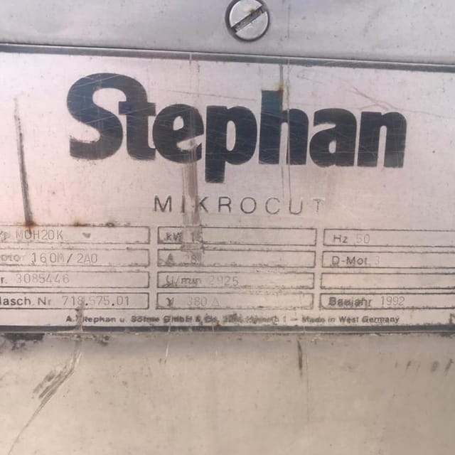 Микрокуттер Stephan MCH-20 инв.14492