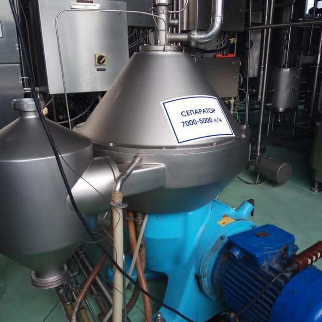 Сепаратор самоочищающийся  ALFA-LAVAL 7000-5000 л/час