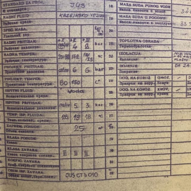 Реактор 25м3 нерж