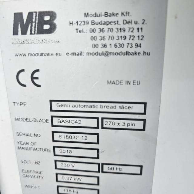 Хлеборезка BASIK42 инв.14518