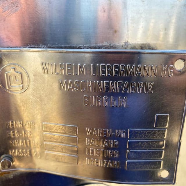 Емкость ВН-600 инв.14573