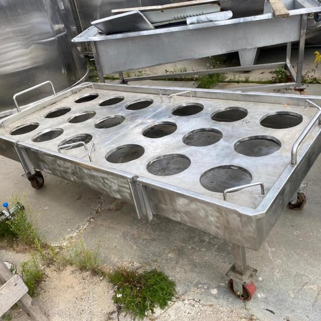 Ванна 420л на колесиках инв.14566