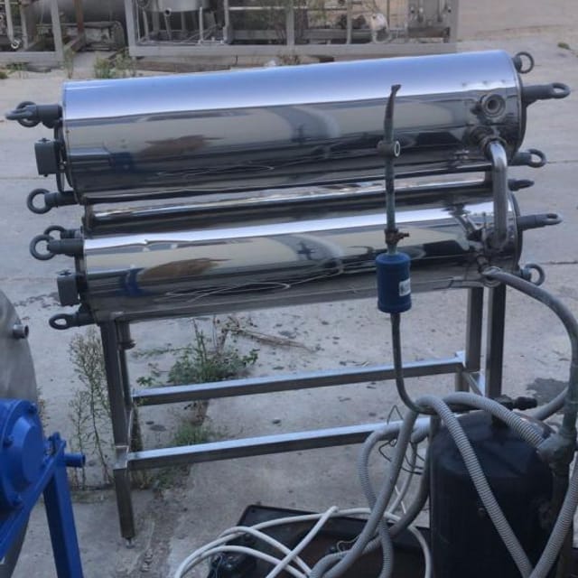 Теплообменник трубчатый 5т Т1-ОУК рама нерж инв.10425