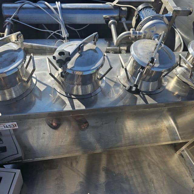 Ушатный заквасочник 4емк по 15л инв.14531