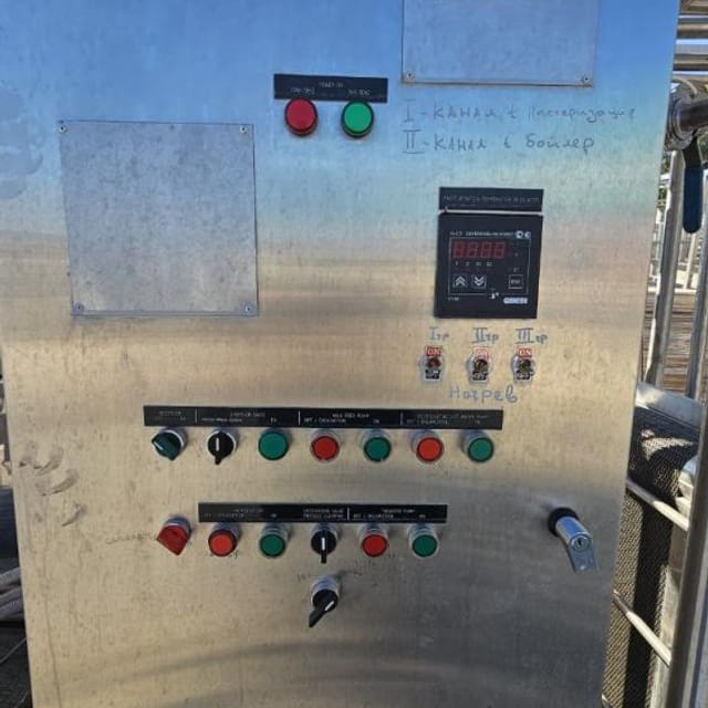 Линия пастеризации молока 2,5т инв.1690