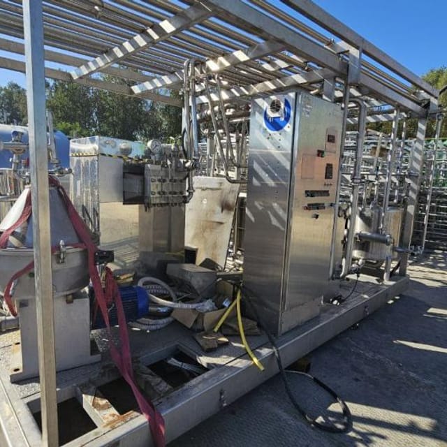 Линия пастеризации молока 2,5т инв.1690