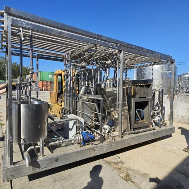 Линия пастеризации молока 2,5т инв.1690