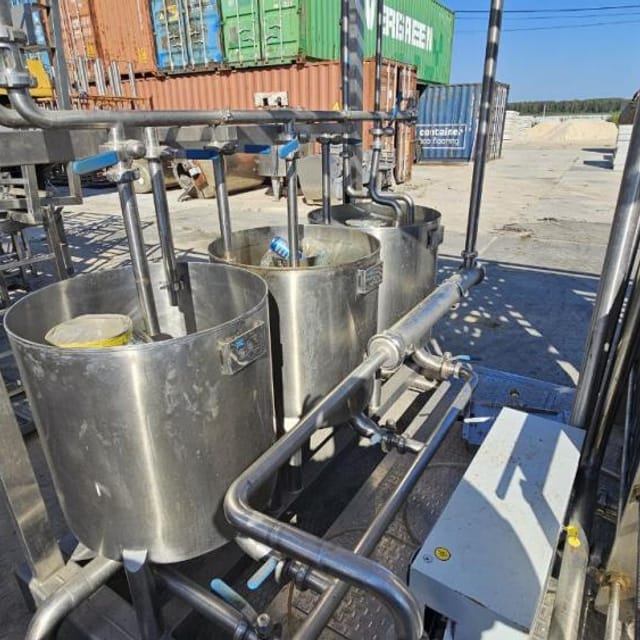 Линия пастеризации молока 2,5т инв.1690