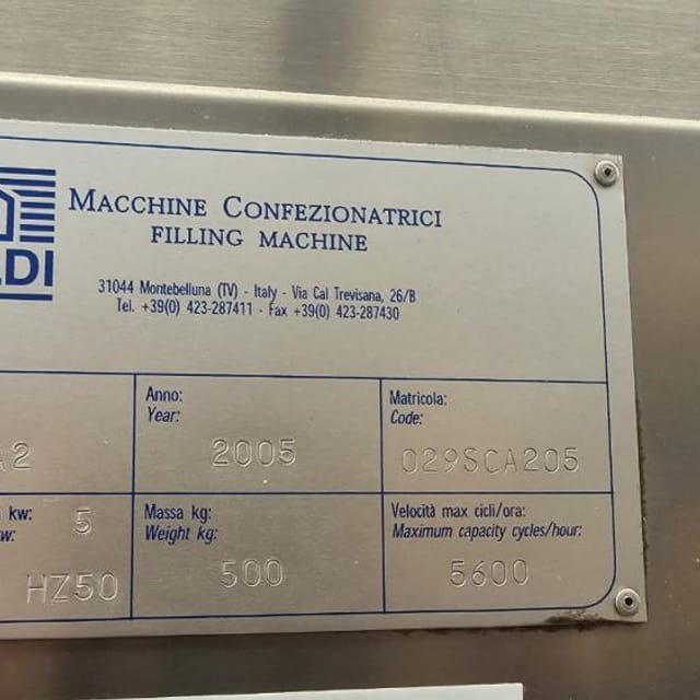 Автомат розлива Galdi RG250 UCS инв.14542