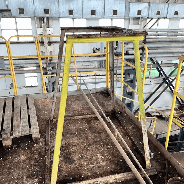 Распылительно-сушильная установка ОРЧ-500 частично разукомплектована.