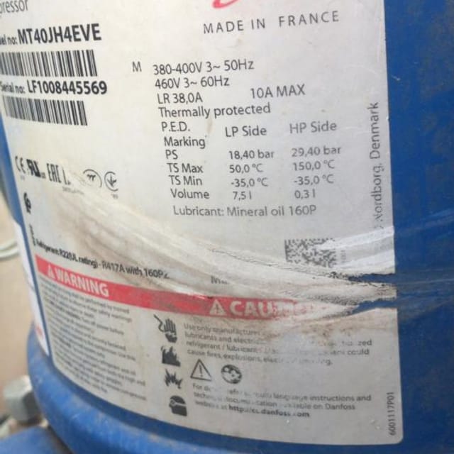 Танк охладитель ALFA LAVAL 1200л инв.10232