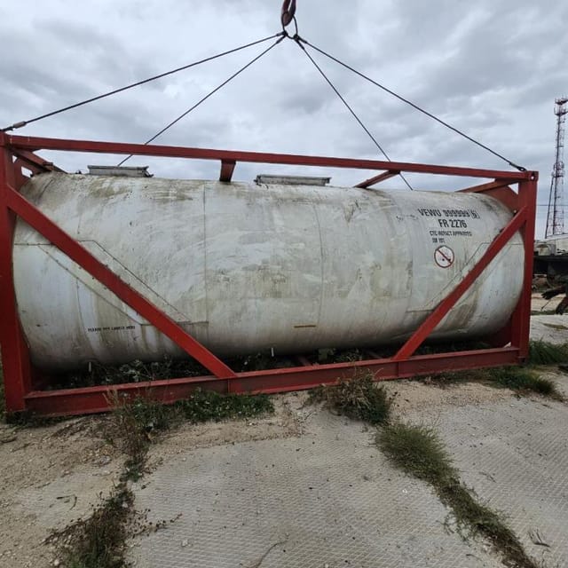 Танк-контейнер 24куб.м инв.11683