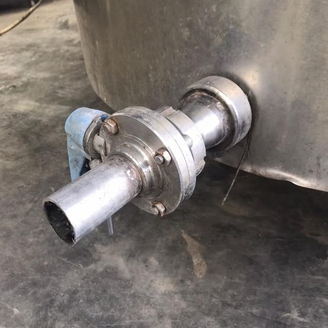 Танк охладитель ALFA LAVAL 1200л инв.10232