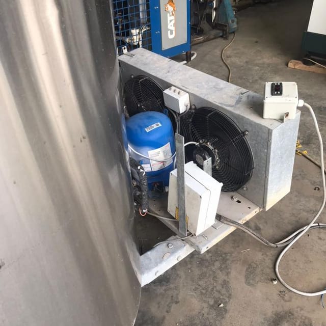 Танк охладитель ALFA LAVAL 1200л инв.10232