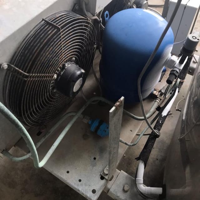 Танк охладитель ALFA LAVAL 1200л инв.10232