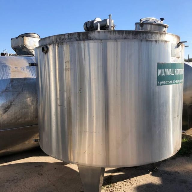 Емкость 5 кубов с рубашкой инв.14683