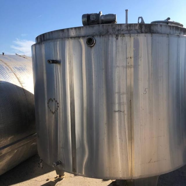 Емкость 5 кубов с рубашкой инв.14683