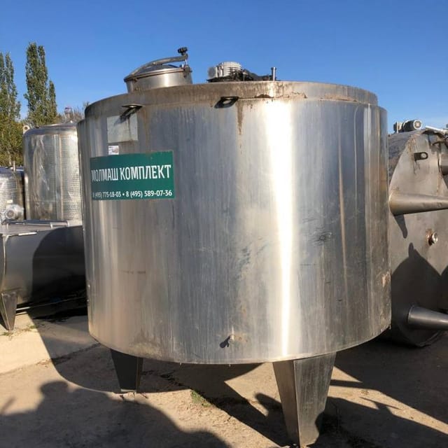 Емкость 5 кубов с рубашкой инв.14683