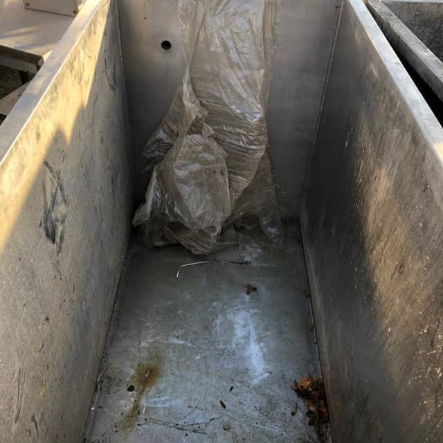 Бак прямоугольный 1300л инв.14702