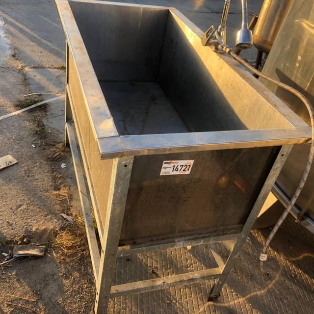 Ванна моечная со смесителем инв.14721