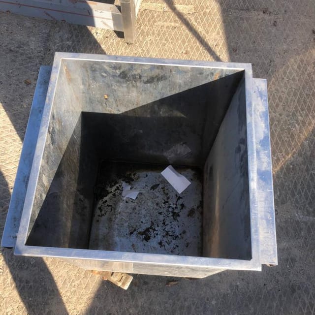 Урна из нержавейки инв.14776