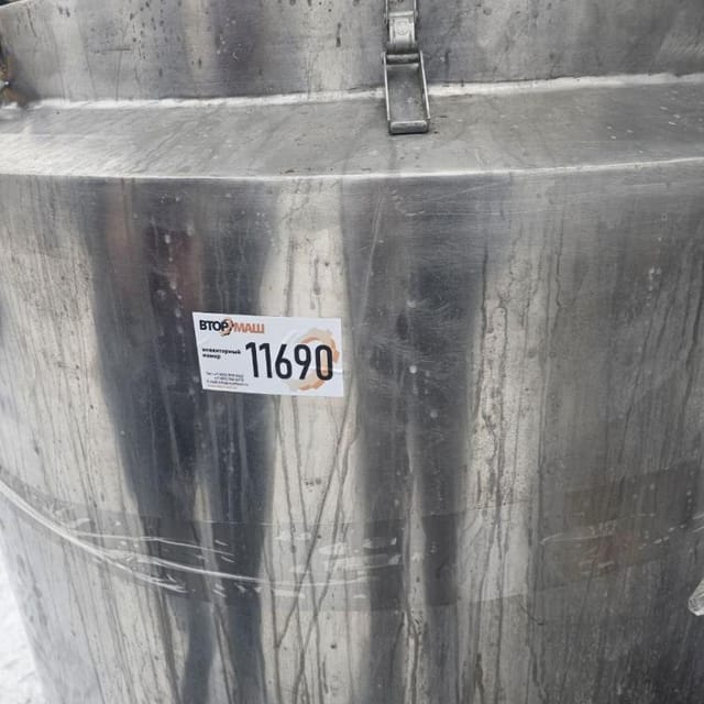 Емкость 560л с рубашкой, пультом инв.11690