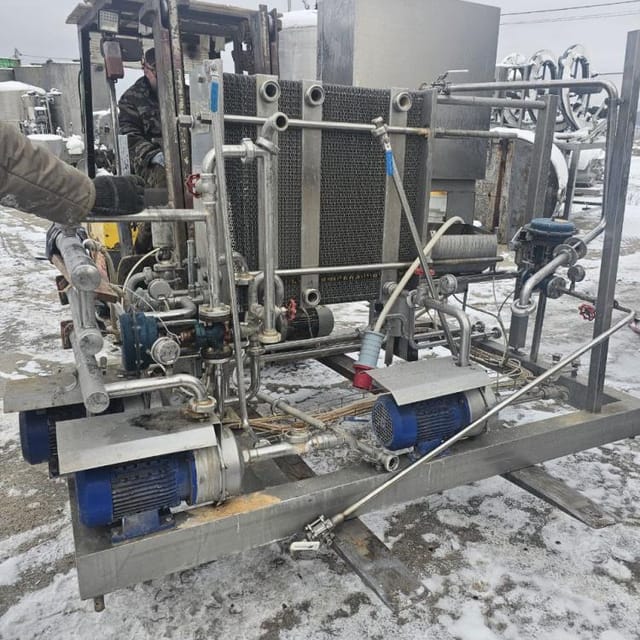 Пастеризационно-охладительная установка инв.11714