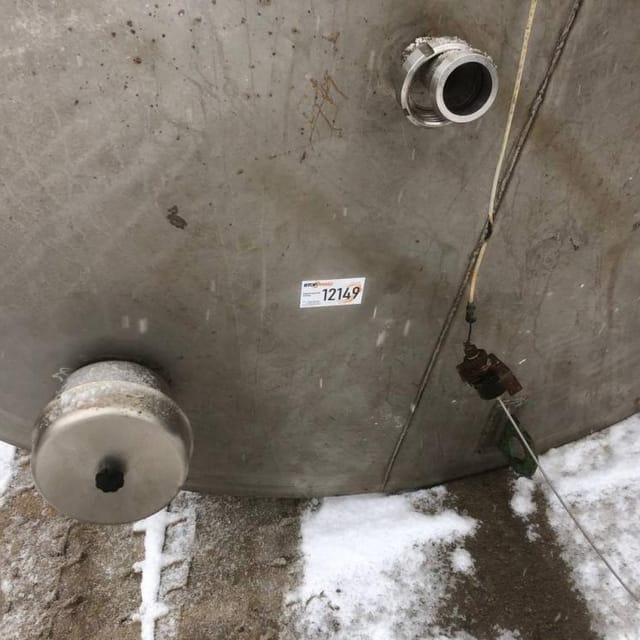 Емкость 10куб.м с рубашкой инв.12149