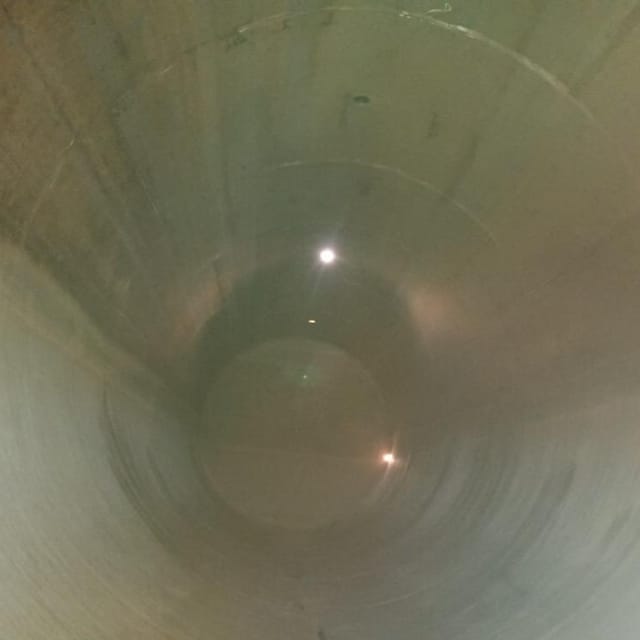 Емкость 40м3 горизонтальная нерж