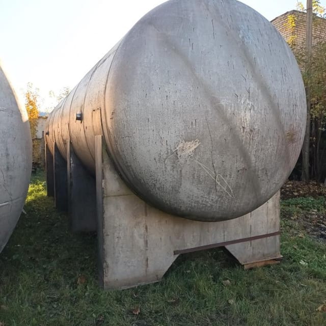Емкость 40м3 горизонтальная нерж