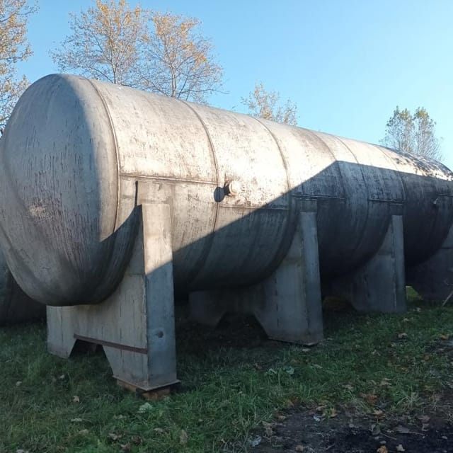 Емкость 40м3 горизонтальная нерж