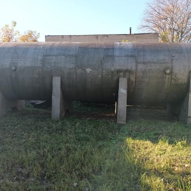 Емкость 40м3 горизонтальная нерж