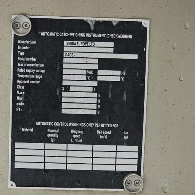 Динамические весы ISHIDA инв.12106