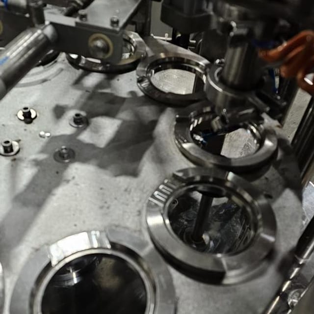 Фасовщик ДМТ-750 паштета в ламистер упаковку 75мм (паштет 100 гр) инв.9713