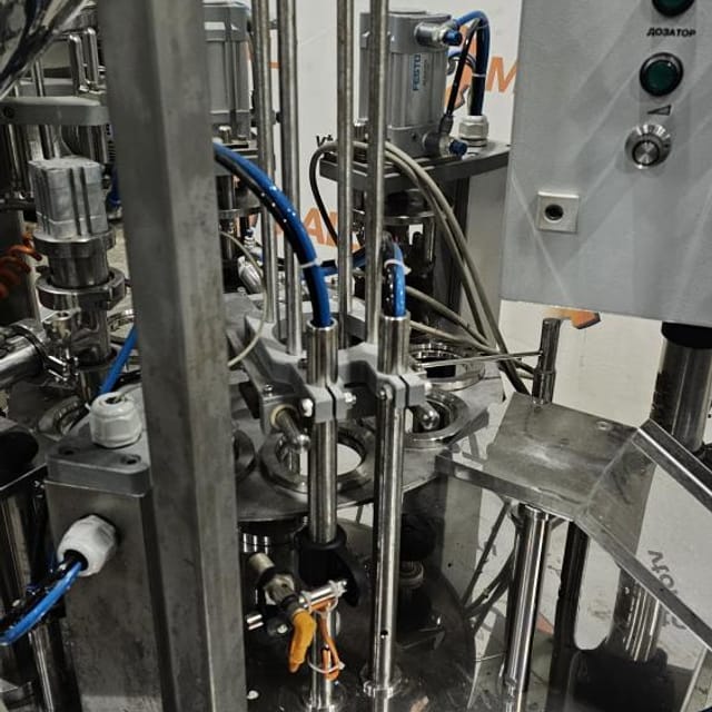 Фасовщик ДМТ-750 паштета в ламистер упаковку 75мм (паштет 100 гр) инв.9713