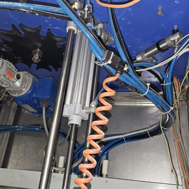 Фасовщик ДМТ-750 паштета в ламистер упаковку 75мм (паштет 100 гр) инв.9713