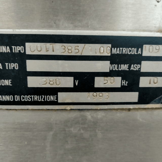 Ломтерез COTT SACC 385-110 simac инв.11980