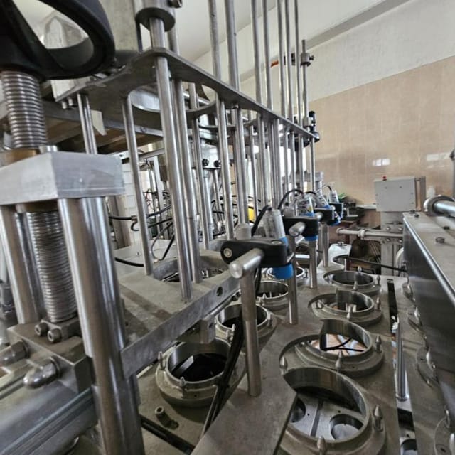 Фасовщик в стакан АДНК -39Д четырехрядный инв.11764