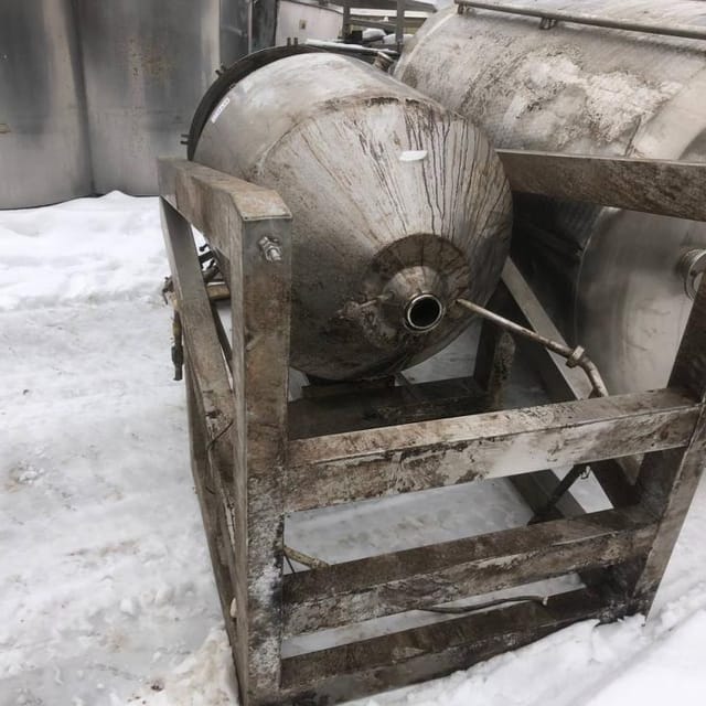 Емкость с рубашкой 400л инв.12479