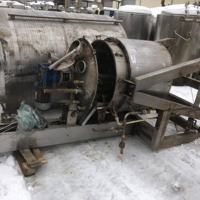 Емкость с рубашкой 400л инв.12479