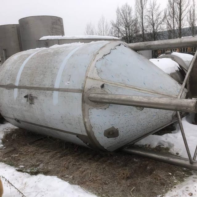 Цилиндро-конический танк ЦКТ 7000л новый инв.12488