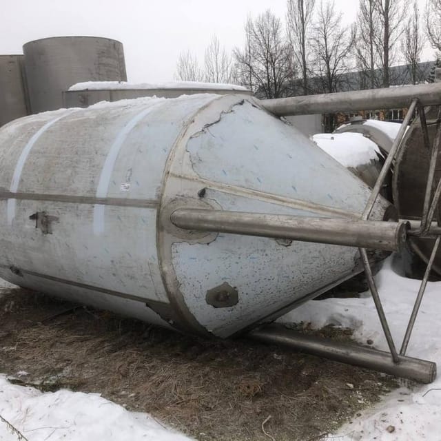 Цилиндро-конический танк ЦКТ 7000л новый инв.12488