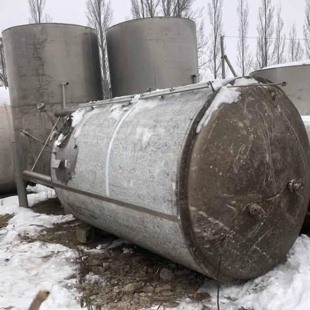 Цилиндро-конический танк ЦКТ 7000л новый инв.12485
