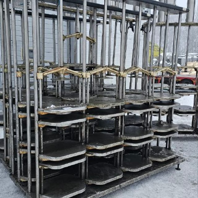 Пресс сырный площадки из чугуна Е8-ОПГ инв.11626