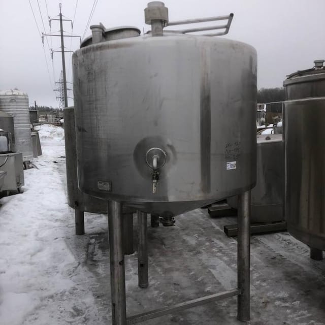 Емкость 2100л с рубашкой инв.12502