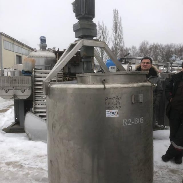 Емкость 500л инв.12508