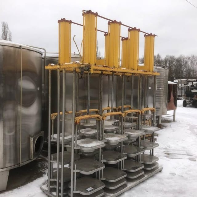 Пресс сырный площадки из чугуна Е8-ОПГ инв.11626